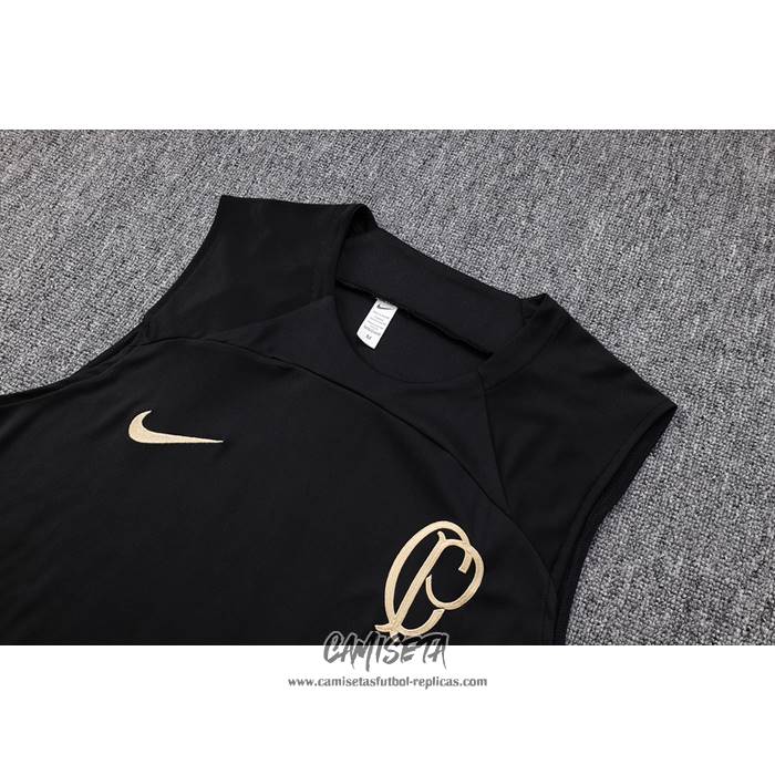 Chandal del Corinthians 2023-2024 Sin Mangas Negro